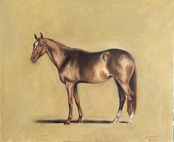 Madeleine Bunbury, Mia, Painting, 7⅞ x 9½ in.