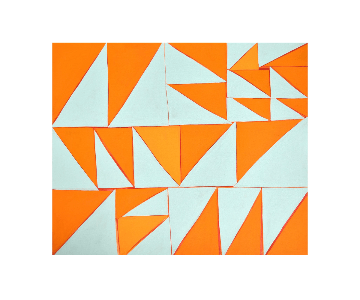 Heather Jones, <em>Put Your Hand In Mine</em>, 2025, Enamel on canvas, 40 x 48 in. Heather Jones, Put Your Hand In Mine, 2025, Enamel on canvas, 40 x 48 in.