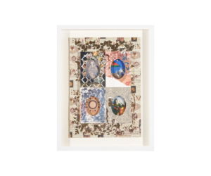 Jignesh Panchal Untitled 2020, Mixed media on paper, framed, 21 x 16 inches (framed)