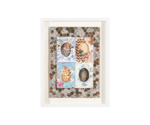Jignesh Panchal Untitled 2020, Mixed media on paper, framed, 21 x 16 inches (framed)