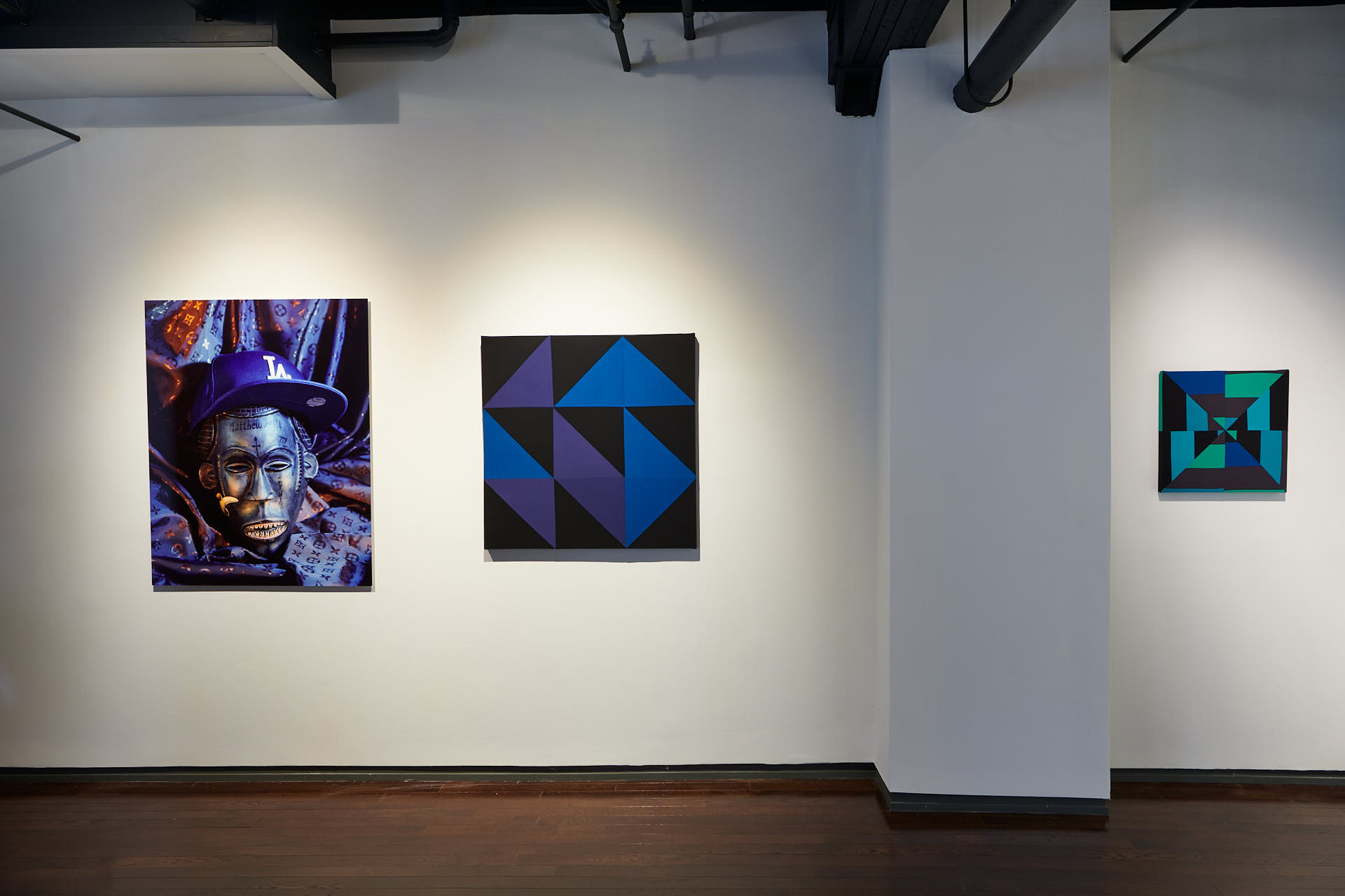Heather Jones and Jared Thorne exhibition install shot