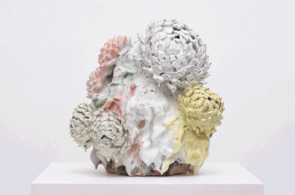 Matt Wedel, Flower Tree (MWS24-005) Standard & Alt View, 2024, Stoneware, 18¼ x 21 x 17½ in. Matt Wedel, Flower Tree (MWS24-005) Standard & Alt View, 2024, Stoneware, 18¼ x 21 x 17½ in.