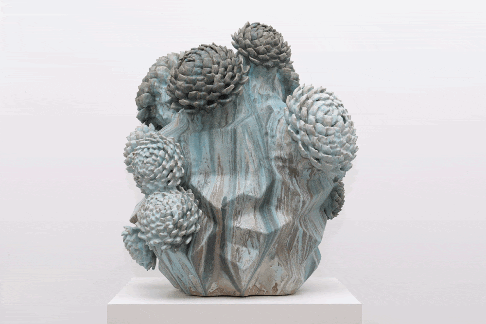 Matt Wedel, Flower Tree (MWS25-032) Standard & Alt View, 2025, Stoneware, 29½ x 29 x 27 in. Matt Wedel, Flower Tree (MWS25-032) Standard & Alt View, 2025, Stoneware, 29½ x 29 x 27 in.
