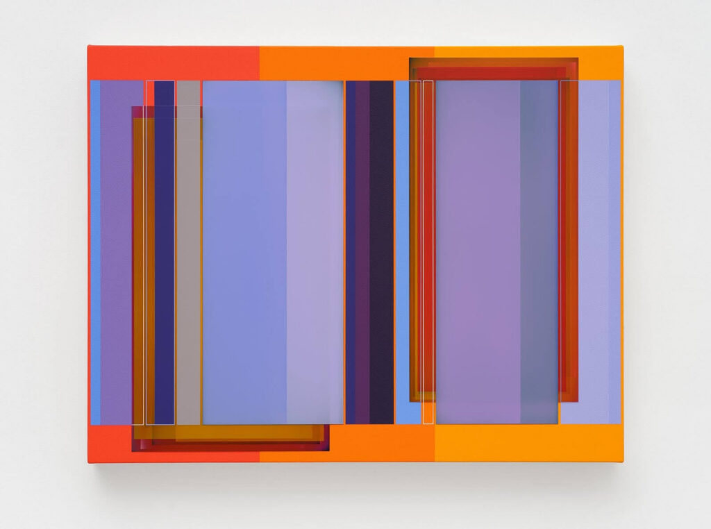 Patrick Wilson, Desert Bloom, 2024, Acrylic on canvas, 21 x 27 in.