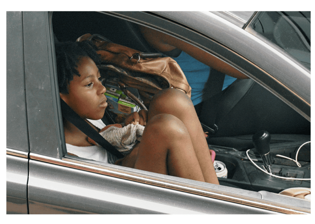 Arne Svenson, Traffic #8, 2025, Pigment print, from an edition of 5 with 2 A/P's, edition 1 of 5 21 x 31 in., 36 x 25¼ in. (framed)